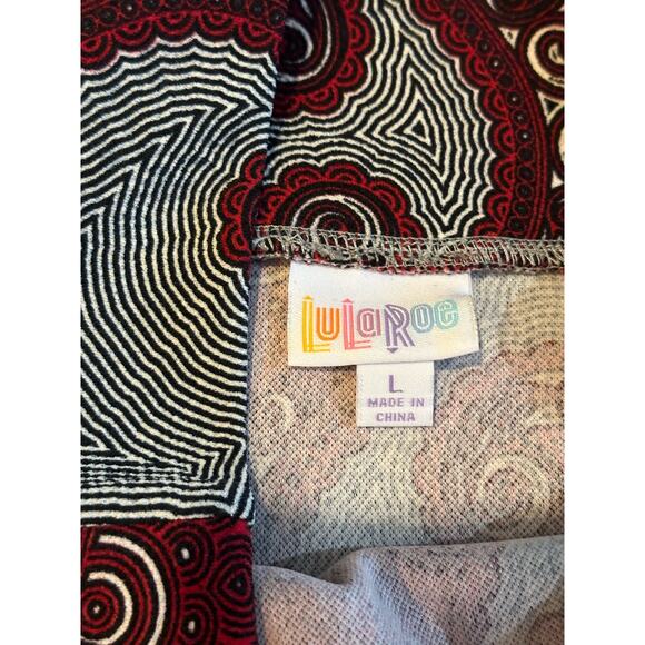 Lovely Paisley LuLaRoe Skater Skirt Sz. Large - Picture 4 of 4